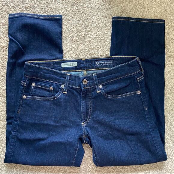 AG Adriano Goldschmied Jeans The Tomboy Crop Relaxed Straight Leg Crop Size 26 - Picture 11 of 13